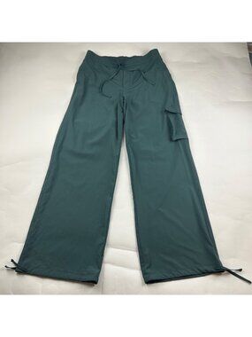 TALL Old Navy Jade Shadown Stretch Tech Wide Leg Cargo Pant ST